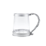 Engraveable | Royal Selangor 570ml Woodland Glass and Pewter Tankard