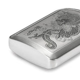 Engraveable | Royal Selangor 150ml Ortis Dragon Hip Flask. Limited edition.