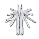 Engraveable | Victorinox Swiss Tool Spirit MX (Silver) with nylon pouch