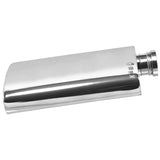 Engraveable | 6oz  British Pewter Hip flask (straight edge)