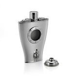 Engraveable | Royal Selangor 80ml Pewter Ship Flask.  Wooden Gift Box.