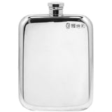 Engravable | British Pewter 6oz Hip Flask