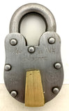 Built tough - Alcatraz style tough Iron Prison Lock | Engrave today