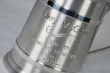 Engraveable | Royal Selangor 270ml Straight sided Pewter Tankard. Wooden Gift Box.