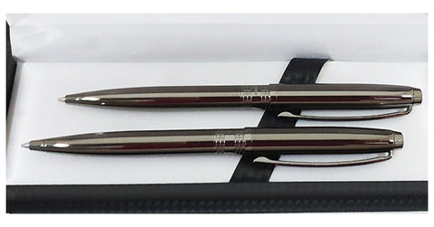 Armada Pen & Pencil set - Gunmetal. Engrave your pen today.