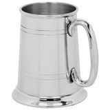 Engraveable | British Pewter 2 Line Tankard.