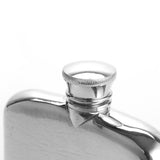 Engraveable | Royal Selangor 140ml (leather texture) Impression Pewter Hip flask LG.  Wooden Gift Box.
