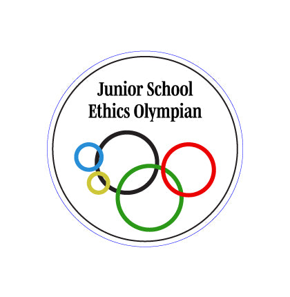 Junior School | Ethics Olympiad Blazer Participation Lapel Pins per set of 5