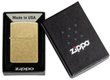 Engravable | Street Brass (regular)  Zippo Lighter.