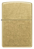 Engravable | Street Brass (regular)  Zippo Lighter.
