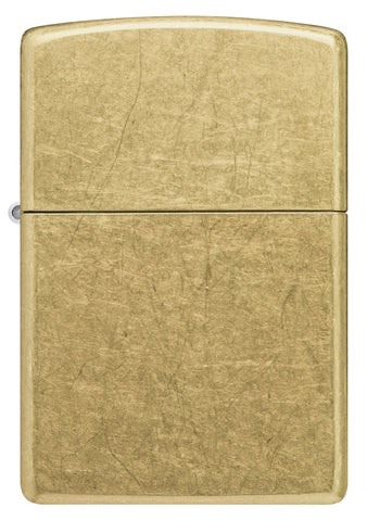 Engravable | Street Brass (regular)  Zippo Lighter.