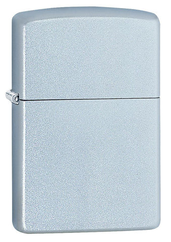 Engravable | Satin Chrome Zippo Lighter