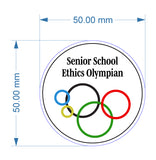 Senior School | Ethics Olympiad Blazer Participation Lapel Pins per set of 5
