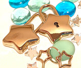 Engravable | Gold Mini Star Love Lock.