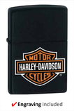 Harley Davidson | Black Harley Davidson Zippo lighter.