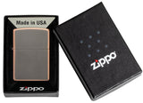 Engravable | Rustic Bronze Zippo Lighter.