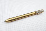 Engraveable | Brass Model 1 MIG Bolt action Pen. Grid grip.