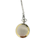 Engraveable | Two Tone Silver/Gold Armada Pocket watch in a wooden box