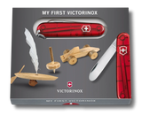 Engraveable | Rounded blade - My first Victorinox H with Wood saw (Pink)