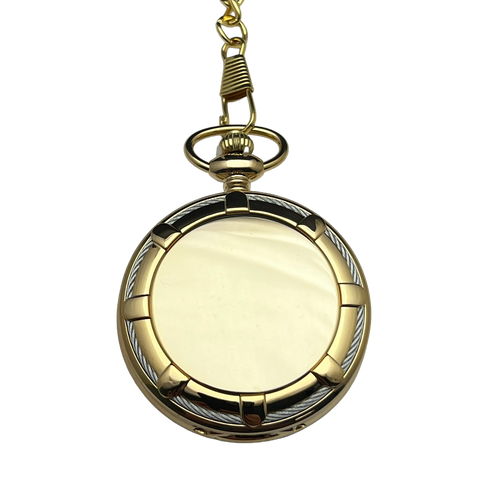 Engraveable | Gold Armada Pocket watch in a black box