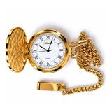 Engraveable | Plain Gold Armada Pocket watch in a black box (Copy)