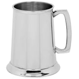 Engravable | 1 Pint (560ml) Pewter British Pewter Tankard in Wooden Box