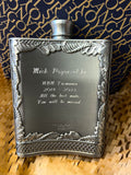 Engraveable | Royal Selangor Pewter Stag Hip Flask.