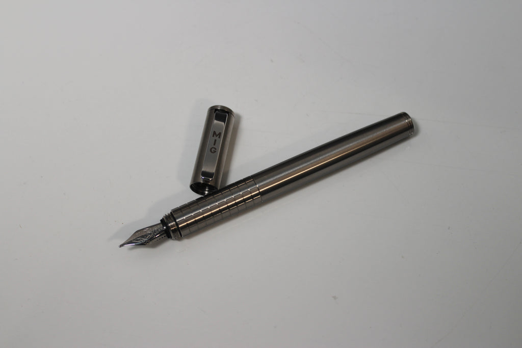 Engravable | MIG Titanium Fountain pen. – Engraving Crew Shopping