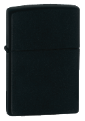 Engravable | Black Matte Zippo Lighter.