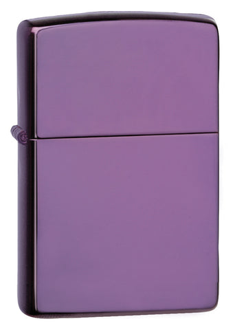 Engravable | Abyss (high polish purple) Zippo Lighter.