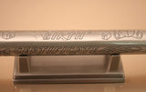 Personalised Pewter Birth Certificate Holder