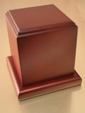Wooden urn