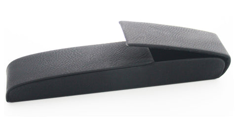 Black Leatherette single pen box. Magnetic lid.