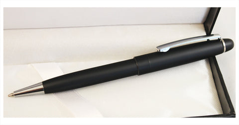 Vidori - Matte Black twist pen. Engrave yours today.