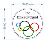 Generic | Ethics Olympiad Blazer Participation Lapel Pins per set of 5