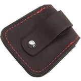 Zippo Brown Leather Pouch with loop.