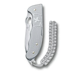 Engraveable | Victorinox Hunter Pro M Alox (silver) with paracord pendant