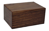 Engraveable | Extra Small (150ml) wooden Urn box.
